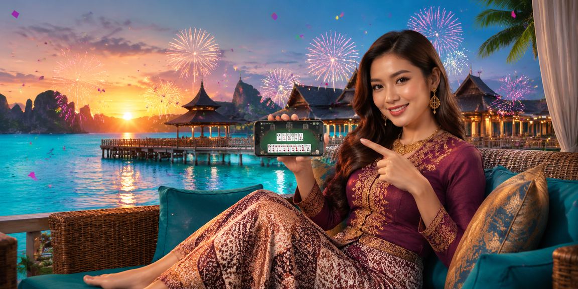 Permainan kad tradisional gaya melayu di Terengganu yang meriah